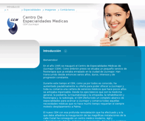 cemllucmajor.com: Centro de Especialidades Medicas - Introducción
