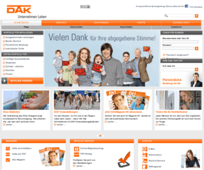 dak-versicherung.com: DAK - Unternehmen Leben - Starker Partner. Beste Leistungen.
Profitieren Sie von ausgezeichneten Leistungen und bestem Service. Beim Krankenkassen-Testsieger (Euro 4/2010) sind Sie optimal versichert.