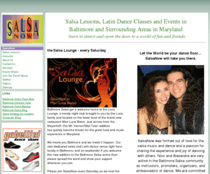 salsanow.net: SalsaNow provides Salsa Lessons and Dancing in Baltimore
SalsaNow provides Salsa Lessons and Dancing in Baltimore