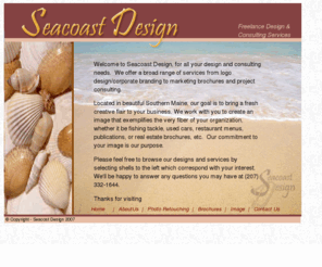 seacoast-design.com: Seacoast Design
Secoast Design - Digital Design & Consulting Services