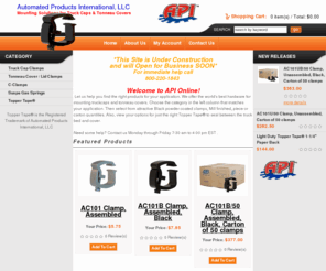 apimountingsolutions.com: Welcome to API Mounting Solutions for Truck Caps
API aluminum mounting clamps and Topper Tape for installing truckcaps and tonneau covers on pickup trucks