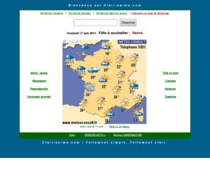 clairissimo.com: Clairissimo - Bienvenue !
