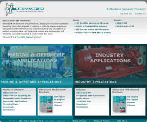 skf-vibracon.com: Vibracon® SM element is a universal, adjustable steel chock -  shaft alignment & machine installation
         easy
Vibracon - Shaft alignment - adjustable Steel Chock for shipbuilding and industry
                                      for mounting machinery to base frames, steel foundations or concrete diesel
                                      engines turbines - e-motors generators - gearboxes bearings - compressors pumps
                                      - winches.