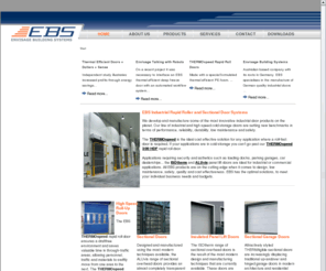 envisage-building.com: EBS - Thermal Efficient Rapid Roller and Sectional Industrial Doors
EBS specialises in the manufacture, supply and maintenance of German quality, thermal efficient rapid roller and sectional industrial doors.