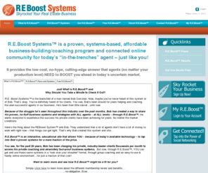 realestatelearninginstitute.biz: Home - R.E.Boost Systems - R.E.Boost Systems
R.E.Boost Systems