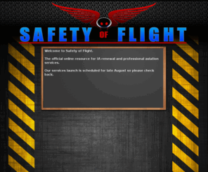 safetyofflight.com: Safety Of Flight
Safety Of Flight - 