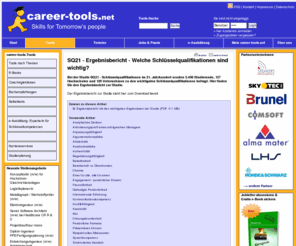 sq21.de: Artikel-Ansicht - career-tools.net
Portal rund um die Themen Training, Persönlichkeitsentwicklung und Karriere