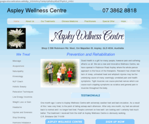 aspleywellnesscentre.com: Home
The mission of Aspley Wellness Centre is to prevent and rehabilitate with methods of Traditional Chinese Medicine and to help individuals make informed healthcare choices by imparting clear and concise information about TCM’s uses, benefits and cultural heritage.