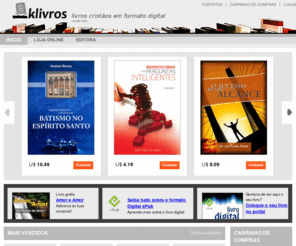 klivros.com: Livros Cristãos em Formato Digital | klivros.com
Plataforma de edição e comércio de livros digitais no formato ePub. Livros cristãos em formato digital.