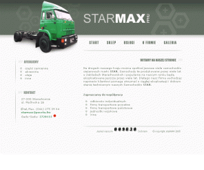 starmax.pl: starMAX
 Przedsiębiorstwo Produkcyjno-Handlowo-Usługowe STAR-MAX ze Starachowic