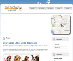 studiobeauregard.com: StudioBeauregard.Com : Studio de toilettage pour chien «  StudioBeauRegard.Com
Studio Beau Regard est un studio de toilettage pour chien situé dans la belle ville d'Aylmer (gatineau)