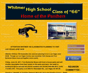 whitmer66.com: Whitmer High School Class of 1966
Whitmer High School Class of 66