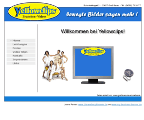 yellowclips.de: Yellowclips - Branchenclip - ganz einfach!
...Yellowclips? ganz einfach!...