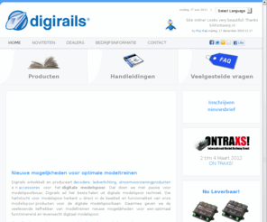 digirails.com: Digirails – Fabrikant van digitale modelspoor toebehoren
Fabrikant van digitale modelspoor toebehoren, scenery en rijdend materiaal