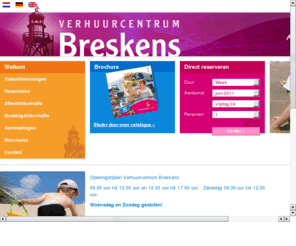 fewo-holland.com: Fewo-Breskens.de  Tel 00 31-117 382640 Verhuurcentrum Breskens Niederlande
 Breskens Zeeland Holland. Informatie over de verhuur van vakantiewoningen, bungalows en appartementen in
Breskens en omgeving. Zeeland - Holland, (D)Vermietung von Apartments, Bungalows und Ferienhäuser in
der Umgebung von Breskens. Breskens NL - Zeeland - Holland, Rent Office Verhuurcentrum Breskens for all your holiday needs when traveling to the beautiful providence of Zeeland. Breskens Vakanties - Zeeland vakanties  