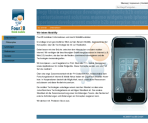 four2b.com: Unternehmen: Four2B - Think Mobile
meine Beschreibung