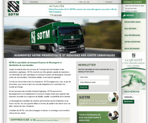 groupesdtm.com: Bienvenue chez SDTM sociéte de Distribution et de Transport de Marchandise et de Messagerie
Le groupe SDTM