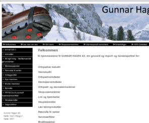 gunnarhagen.com: Gunnar Hagen AS  - Velkommen
