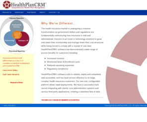 medicarehcc.com: HealthPlanCRM - Tools for Government Subsidized Health Insurance
Designed by specialists in the field to meet the needs of Health Insurance plans following the 2003 Medicare Monitorization Act, MedicareCRMÂ® is a road-tested, modular-based, fiscally responsible solution for every health plan â€“ local, regional and national. 