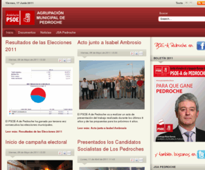 psoepedroche.es: PSOE-A .:. Agrupación Municipal de Pedroche
Información del PSOE-A de Pedroche