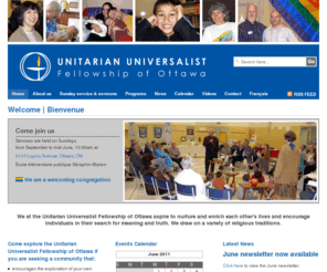 uufo.org: Unitarian Universalist Fellowship of Ottawa
Unitarian Universalist Fellowship of Ottawa website