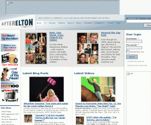 afterelton.com: AfterElton.com | AfterElton.com
News, reviews and commentary about gay and bisexual men in entertainment and the media.