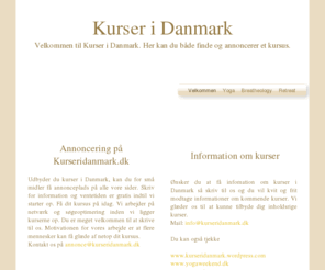 kurseridanmark.dk: kurseridanmark.dk
