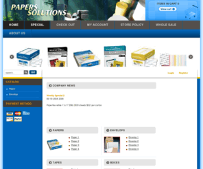 paperssolutions.com: Discount Office Paper, Paper wholesale, paper online order discount
Description here