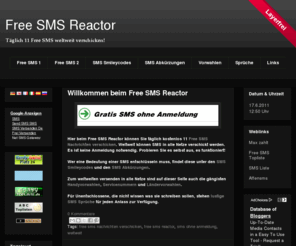 sms-reactor.net: Free SMS Reactor
