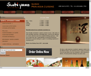 sushiyawa.com: sushiyawa
Japanese Cuisine in downtown NYC!, sushiyawa