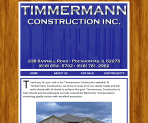 timmermannconstruction.com: Timmermann Construction Inc.
Timmermann Construction Inc. has provided over 30 years of quality construction services including new home construction, residential remodeling, and general construction.