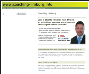 coaching-limburg.info: Coaching Limburg
Informatie over coaching en coaches in Limburg