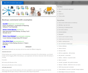 db2commands.net: db2 commands are easier than you think
Hundreds of db2 LUW commands for you