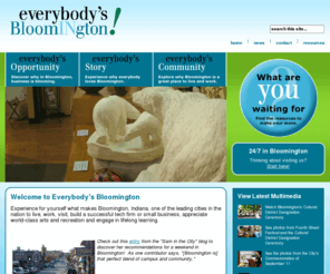 everybodysbloomington.com: Everybodys Bloomington
Joomla! - the dynamic portal engine and content management system