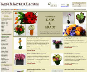 fcequity.com: San Francisco Florist with the Fastest Same Day Delivery! (415) 397-5311 Florist, San Francisco Since 1900
San Francisco Florist Rossi & Rovetti Flowers Delivery Same Day