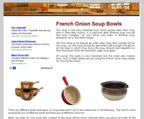 frenchonionsoupbowls.com: French Onion Soup Bowls | French Onion Soup Bowl Sets
Find the best selection of french onion soup bowls here, at FrenchOnionSoupBowls.com.