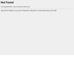 irakkonferenz.de: 404 Not Found
