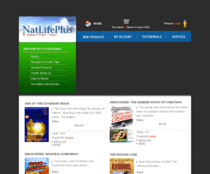natlifeplus.com: NatLifePlus :: OnLine Store
NatLifePlus Shopping Cart :: Purchase OnLine