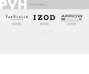 pvhstyleguides.com: PVH Style Guides
