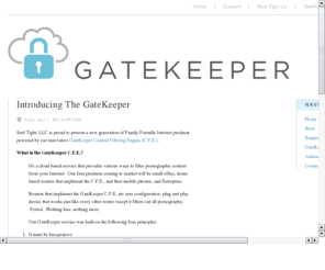 protectmyweb.com: The Gatekeeper Internet Filter
