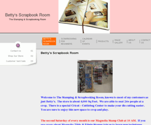 bettysscrapbookroom.com: Betty's Scrapbook Room - Betty's Scrapbook Room
Main Page