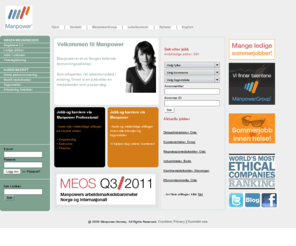 manpower.no: Manpower - bemanningstjenester, bemanningsbyrå, rekruttering, ledig stilling, ledig jobb
Manpower er Norges største rekrutterings- og bemanningsselskap.  Manpower er Norges ledende bemanningsbyrå.