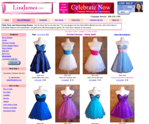 oliviaswift.com: LizaJamesProm.com - Designers / Olivia Swift - Dresses for Prom, Homecoming, and Special Occasions
LizaJamesProm.com - Prom and Homecoming Dresses by Olivia Swift - Designs with a fresh take on classic elegance and sophistication are the hallmark of Olivia Swift.