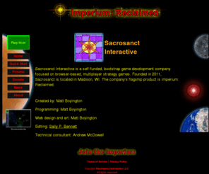 sacrointeract.com: Imperium: Reclaimed
