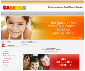 cabenus.org: CABENUS ONLUS
Joomla! - il sistema di gestione di contenuti e portali dinamici