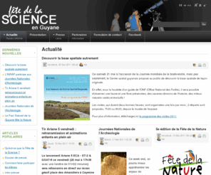 fetedelascienceenguyane.fr: Actualité
La fête de la science en Guyane