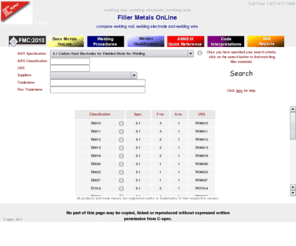 fnumbers.com: Welding Rods and Welding Electrodes
Welding rod and welding electrode online comparison