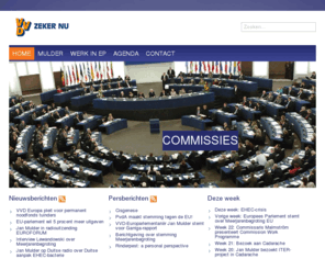 janmulder.net: Jan Mulder (VVD) is lid van het Europees Parlement
Jan Mulder houdt zich in het Europees Parlement voornamelijk bezig met de commissies Begroting , Begrotingscontrole alsmede Burgerlijke vrijheden