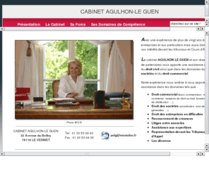 agulhon-leguen-avocat.com: CABINET AGULHON-LE GUEN
Site du Cabinet d'Avocat AGULHON-LE GUEN.