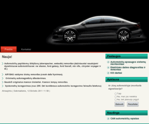 autoel.lt: Nauja!
Joomla! - the dynamic portal engine and content management system
